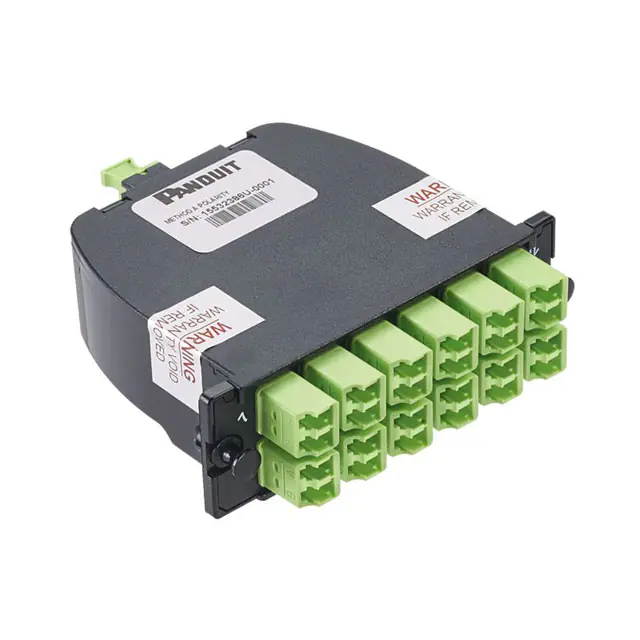 FC2WA-24-10B2 Panduit Corp  Adaptateurs de connecteurs à fibre optique